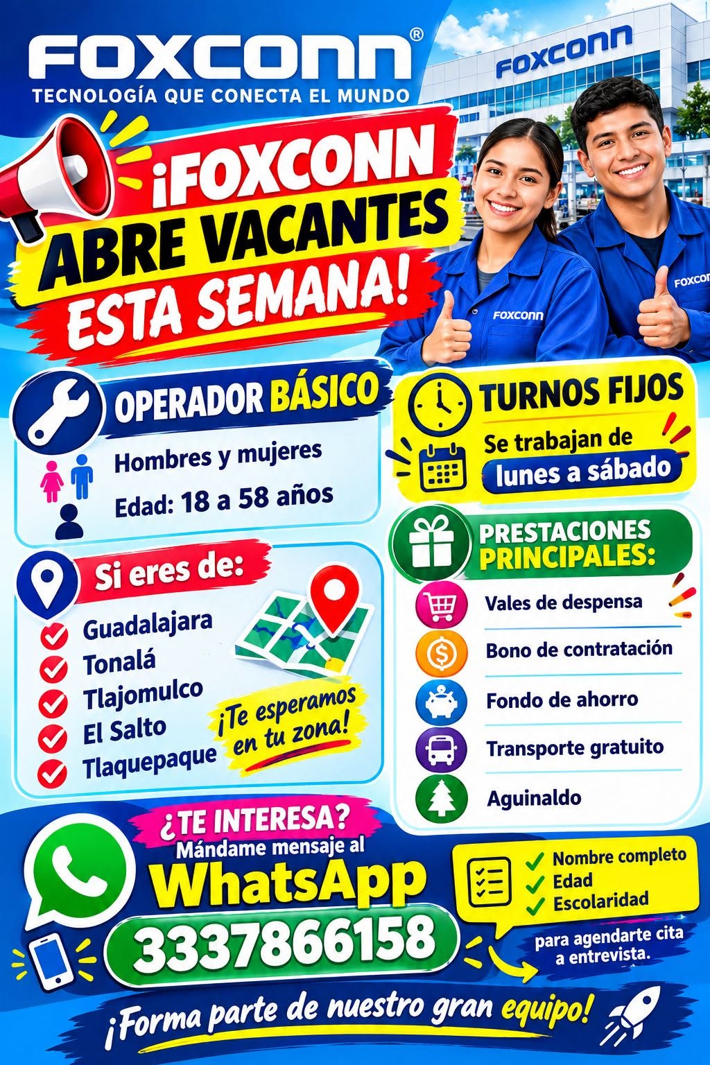 Vacante disponible