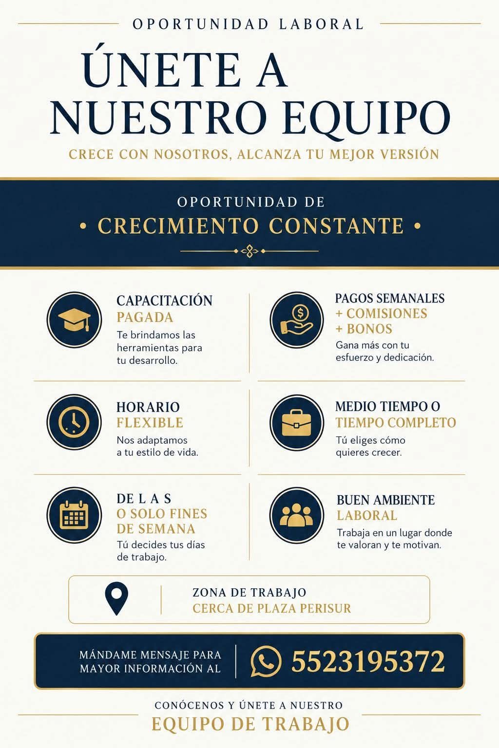 Vacante disponible