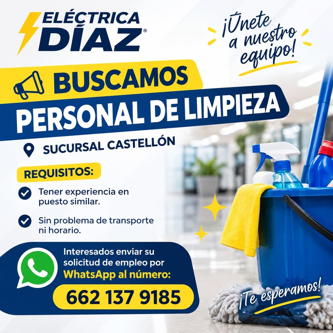 Personal de Limpieza