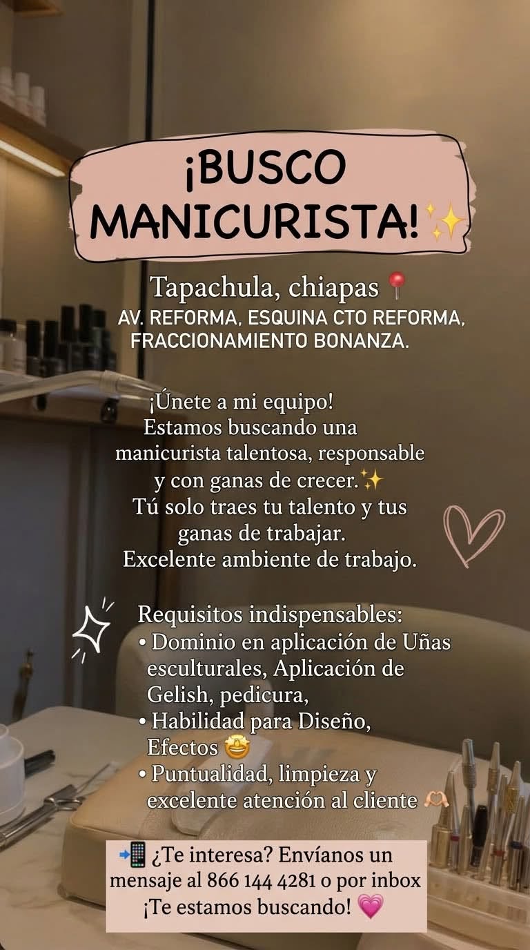 Vacante disponible