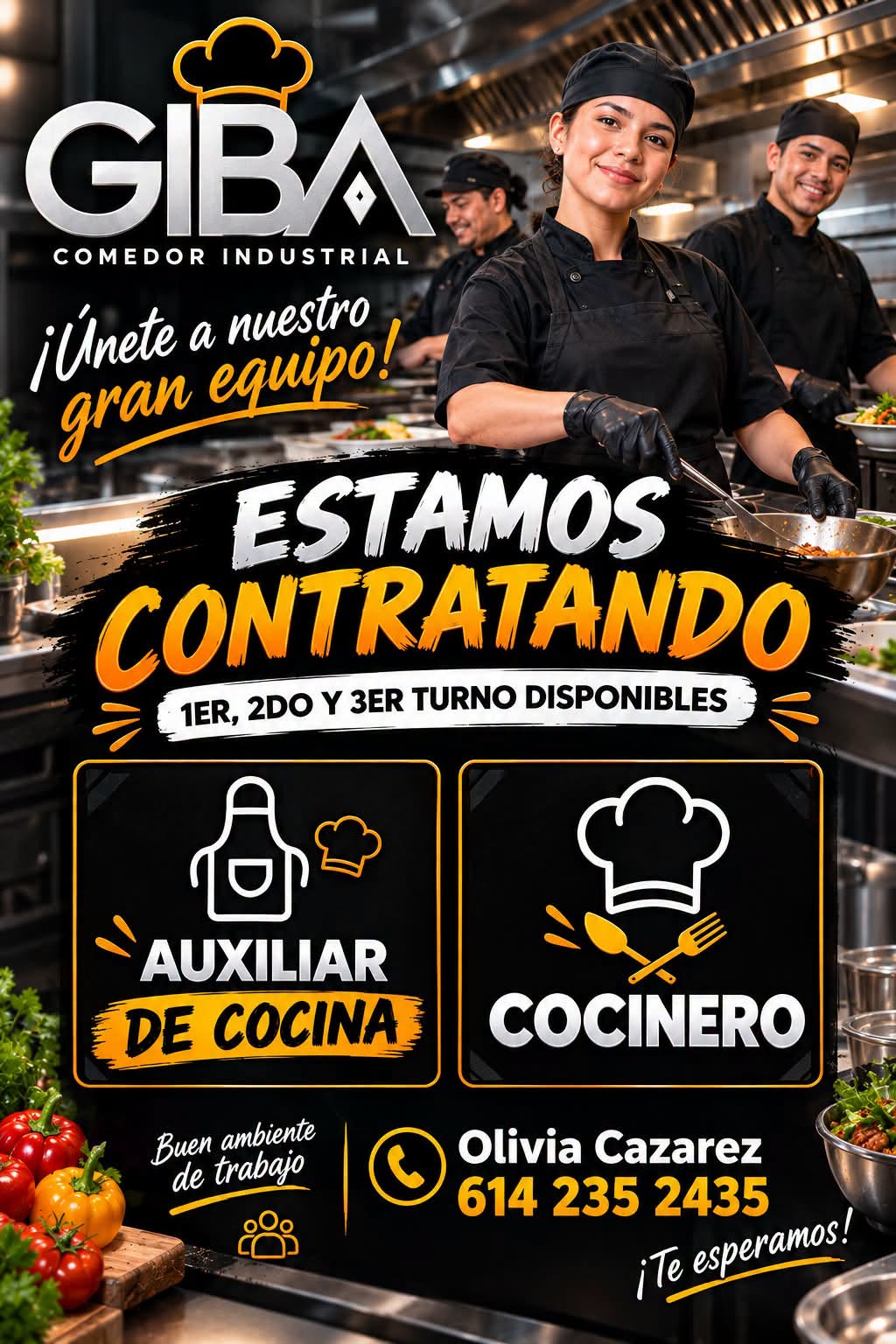 Auxiliar de cocina