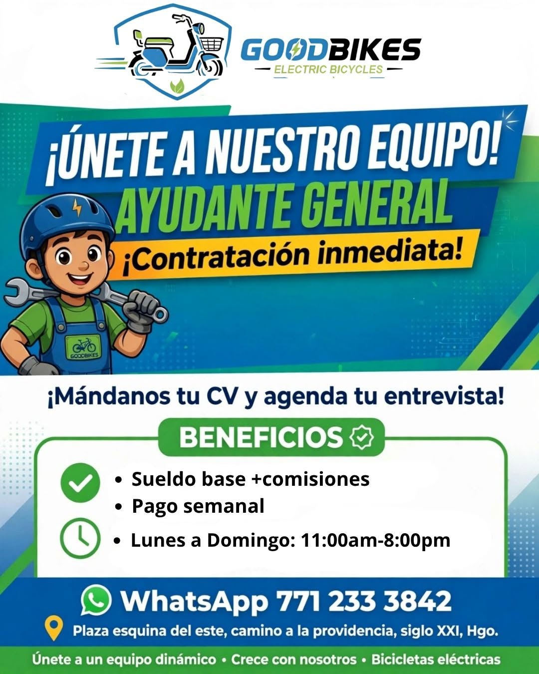 Vacante disponible