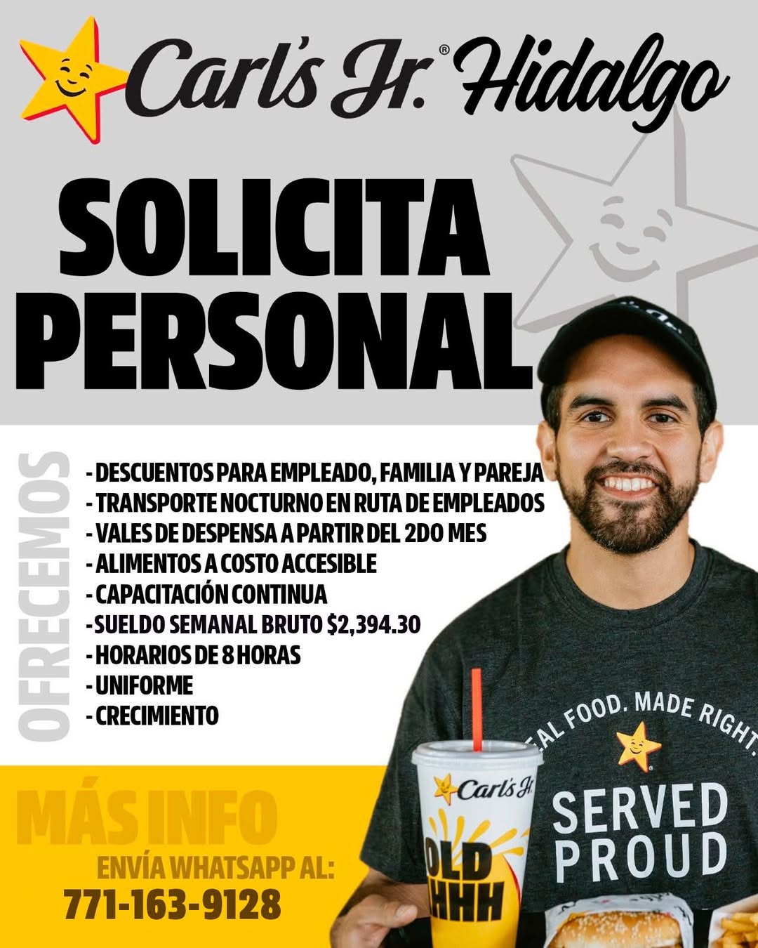Vacante disponible
