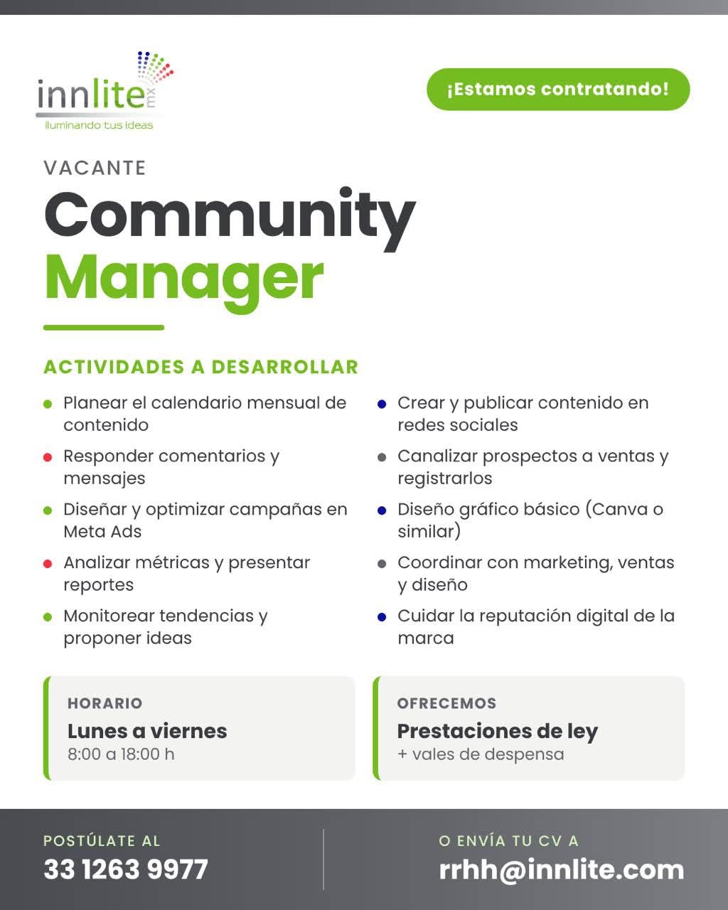 Vacante disponible