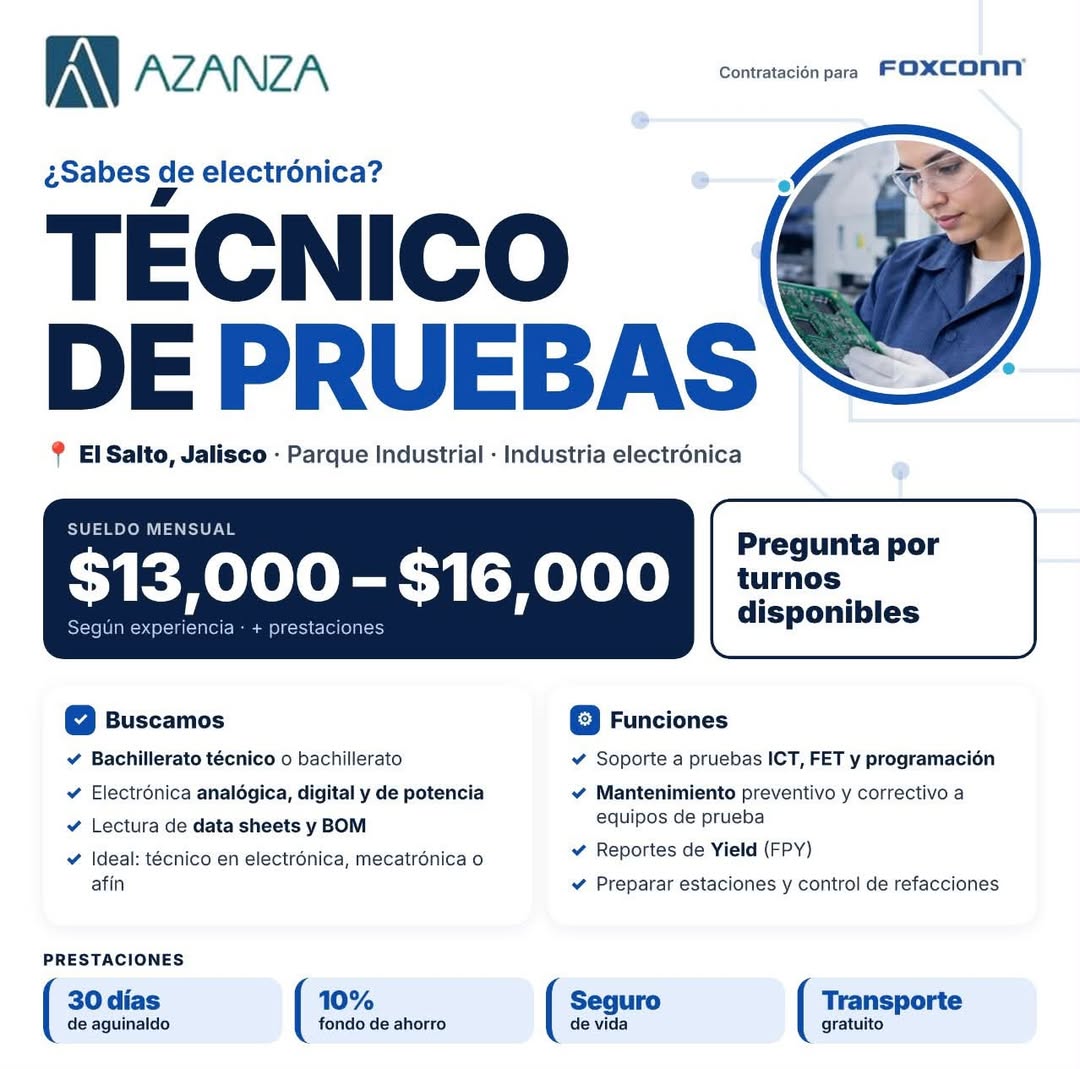 Técnico de Pruebas