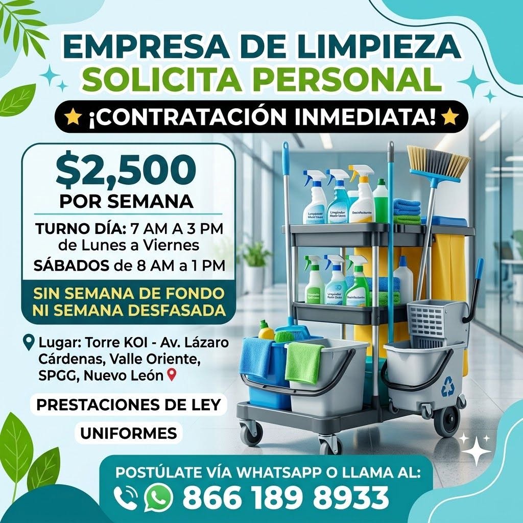 Auxiliar de Limpieza