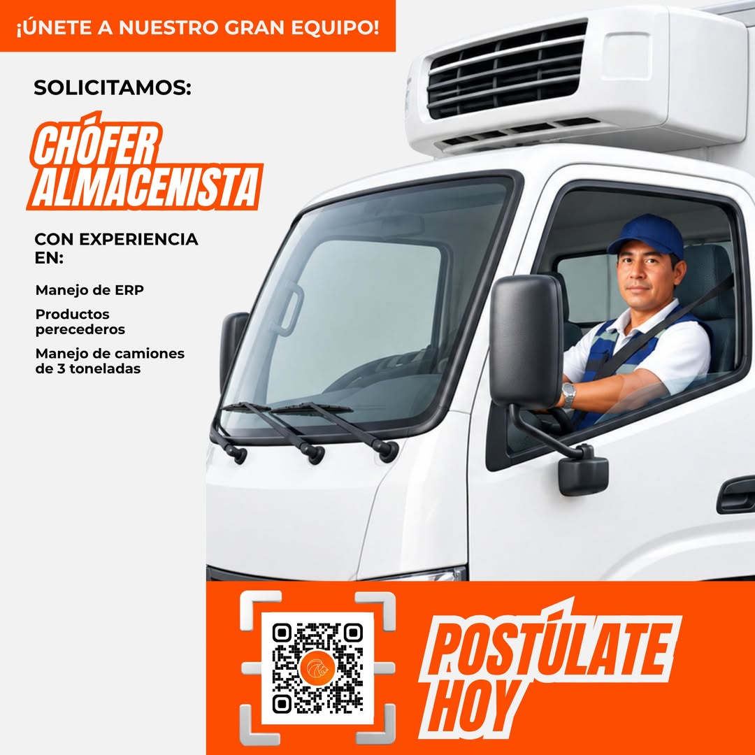 Chófer Almacenista