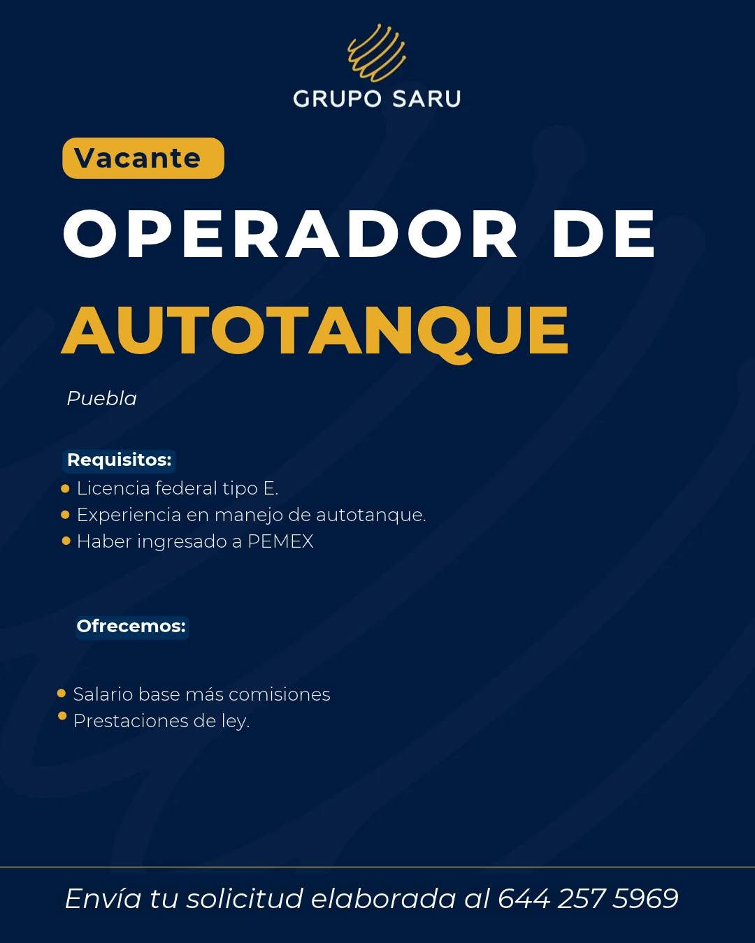 Operador de autotanque