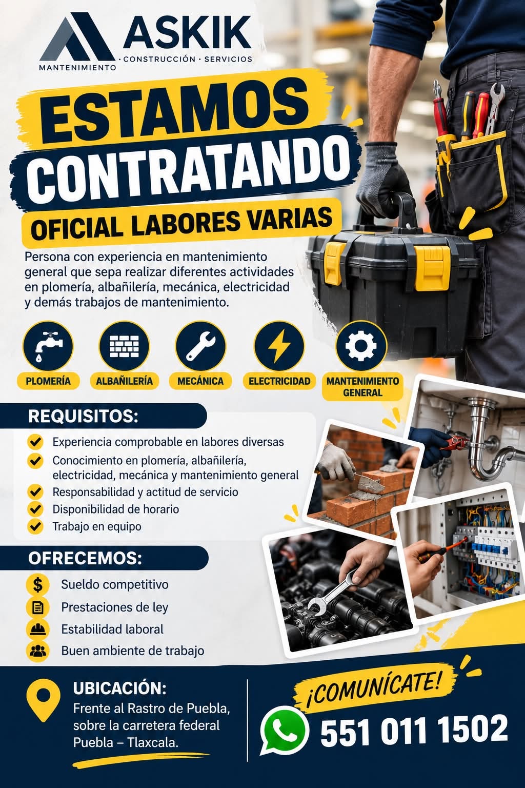 Vacante disponible