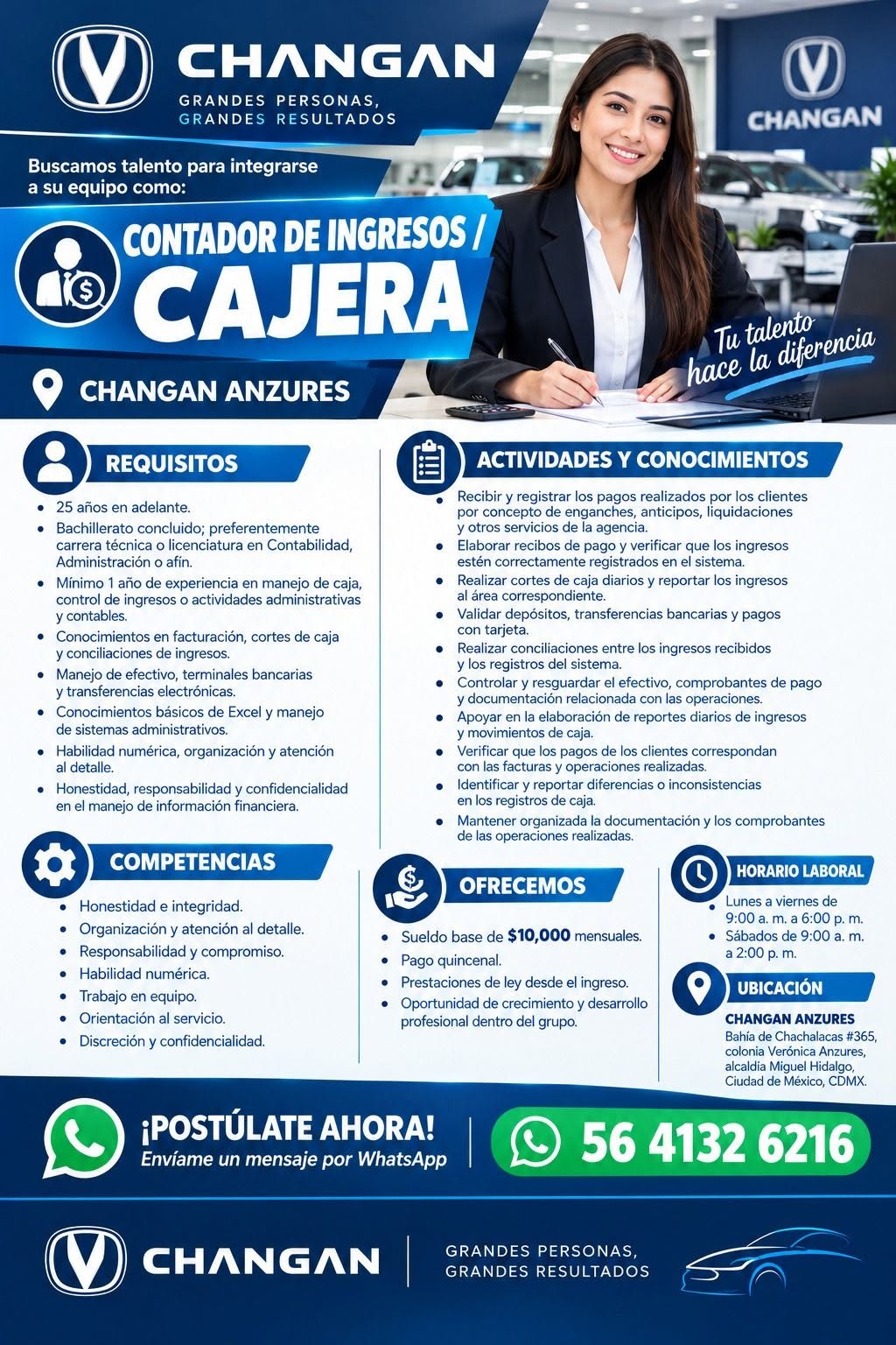 Contador de Ingresos