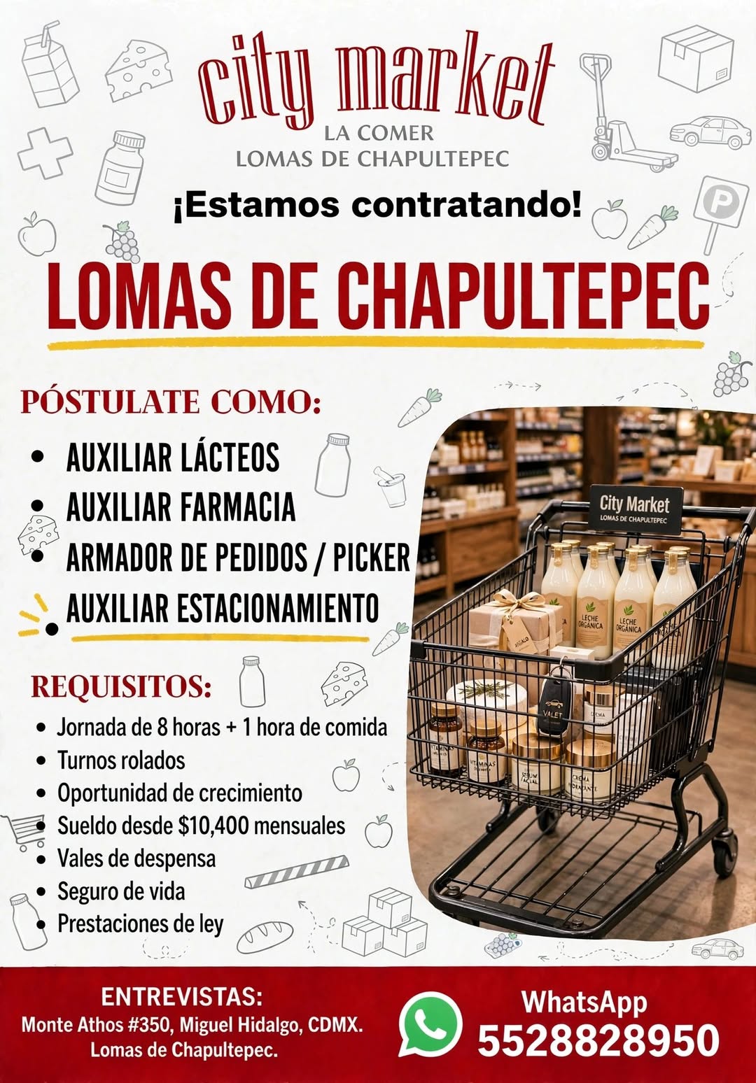 Vacante disponible