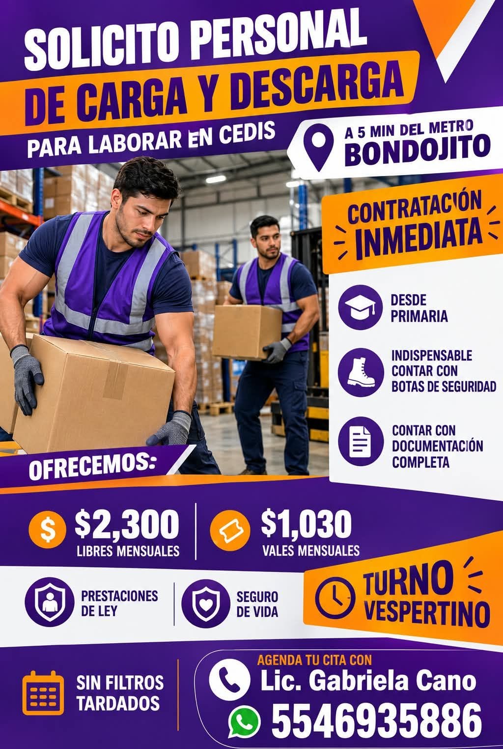 Personal para Cedis