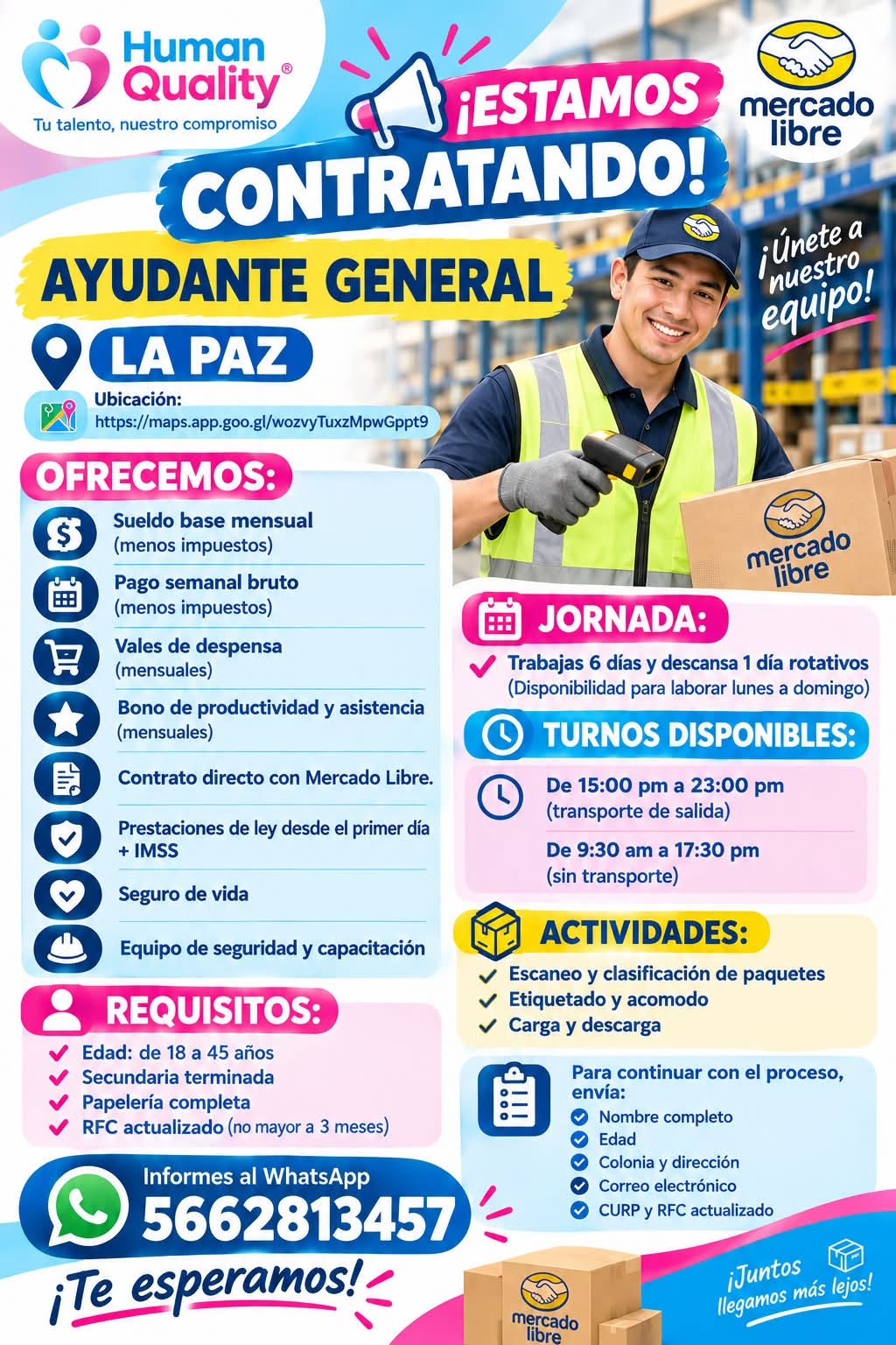 Vacante disponible
