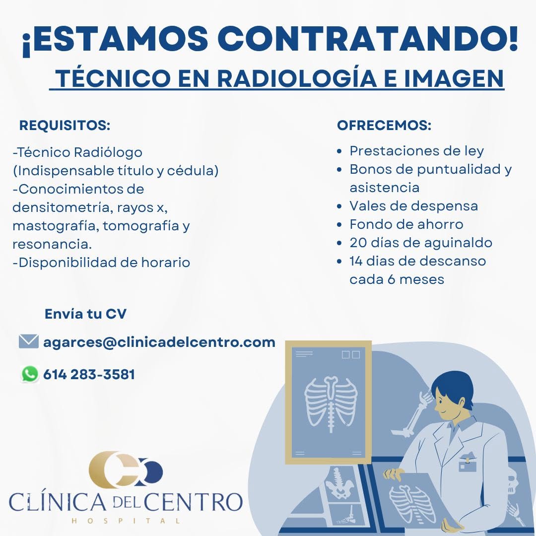 Técnico en Radiología e Imagen