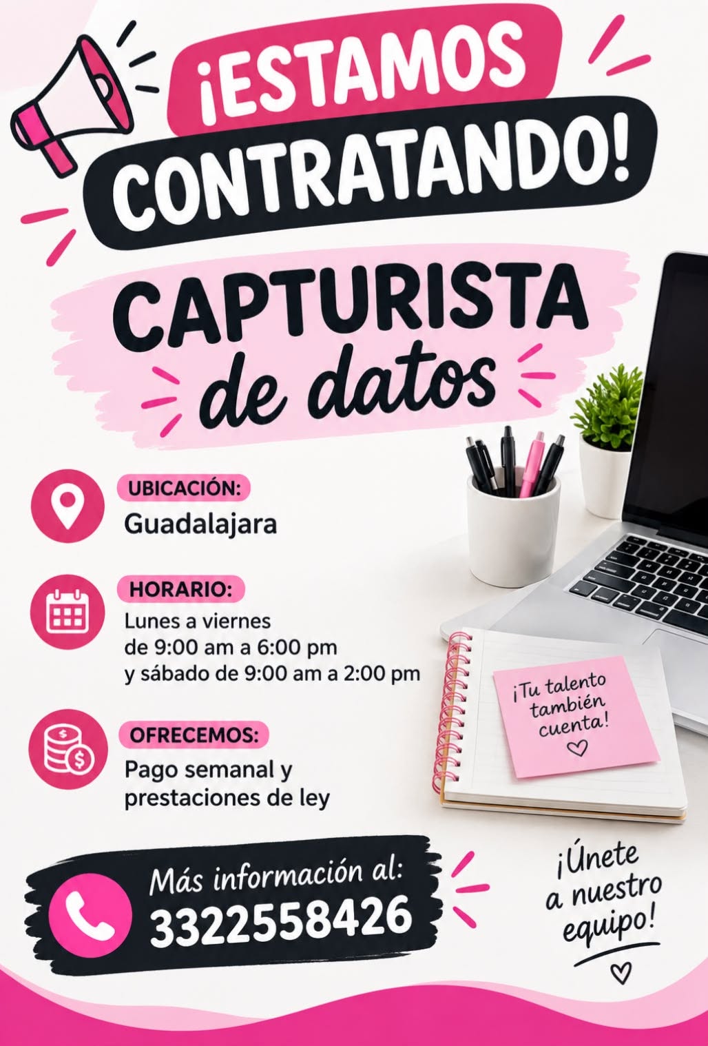 Vacante disponible