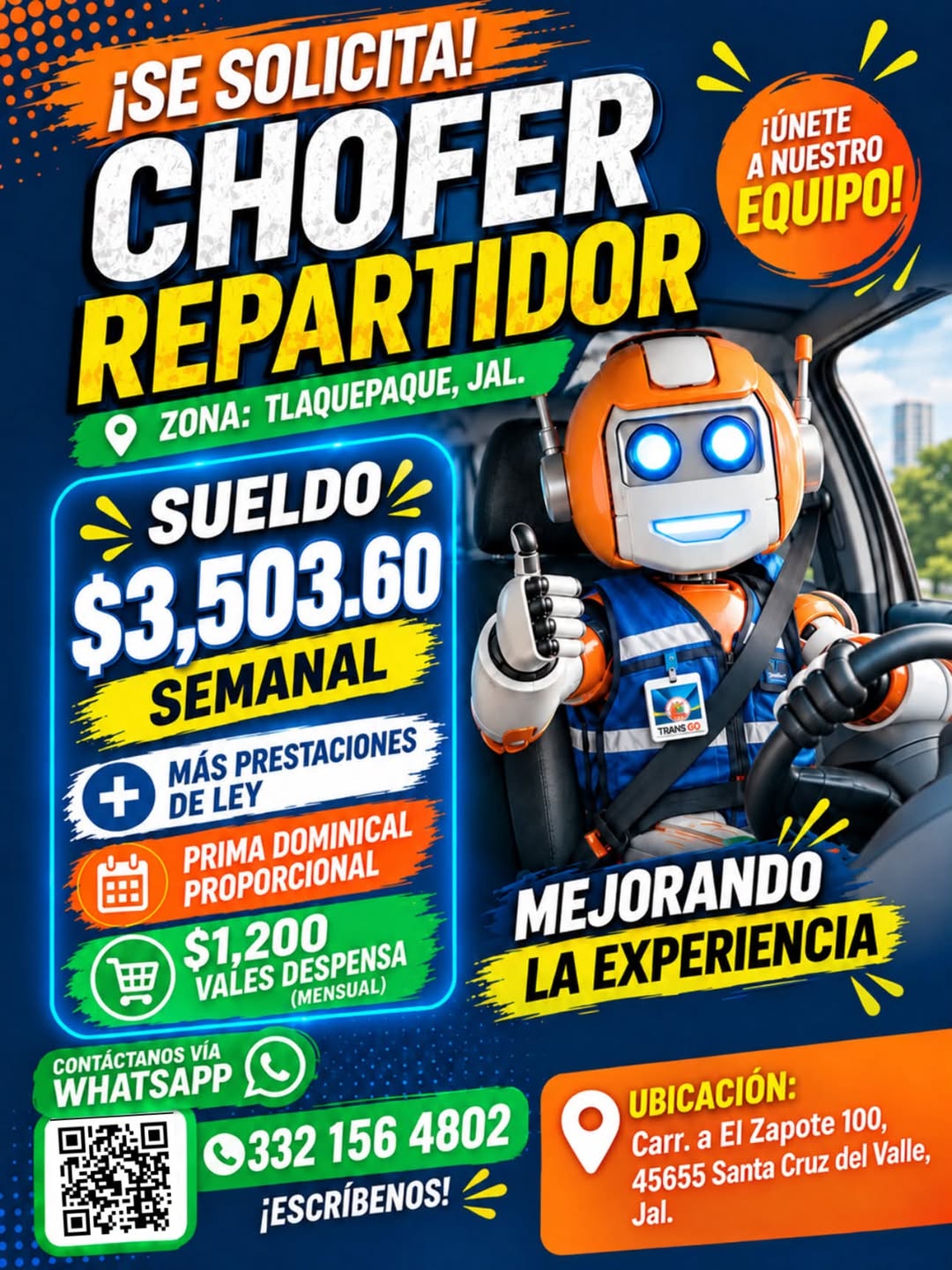 Chofer Repartidor