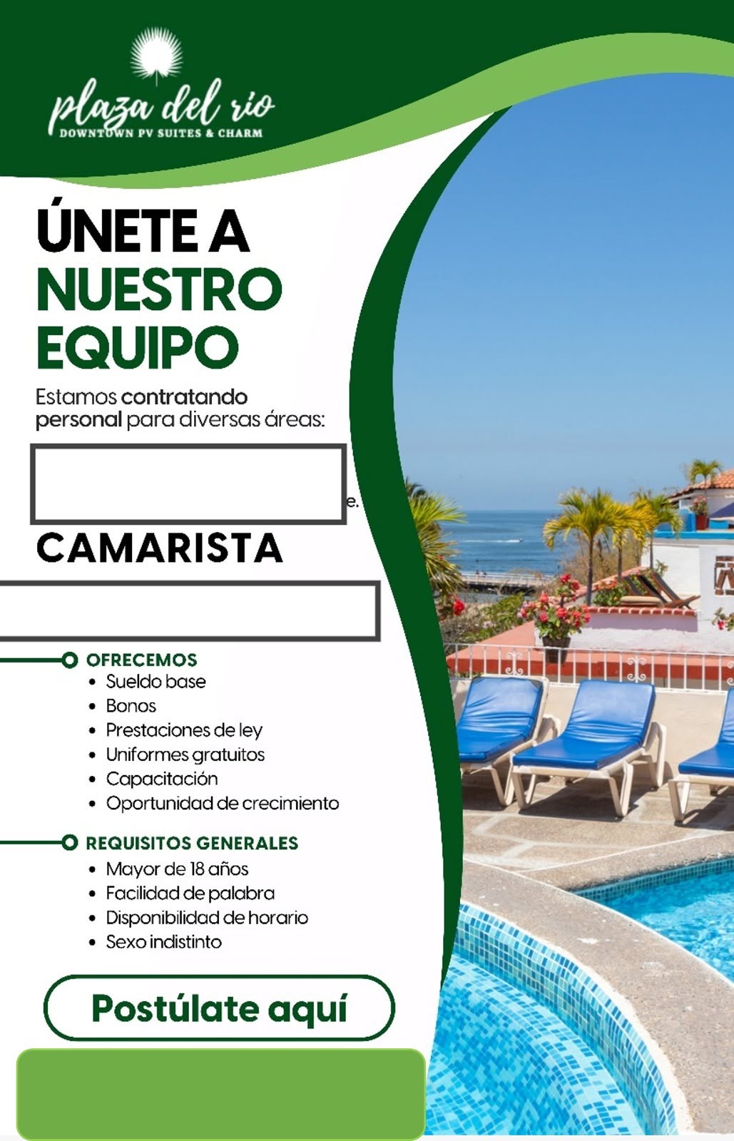 Vacante disponible