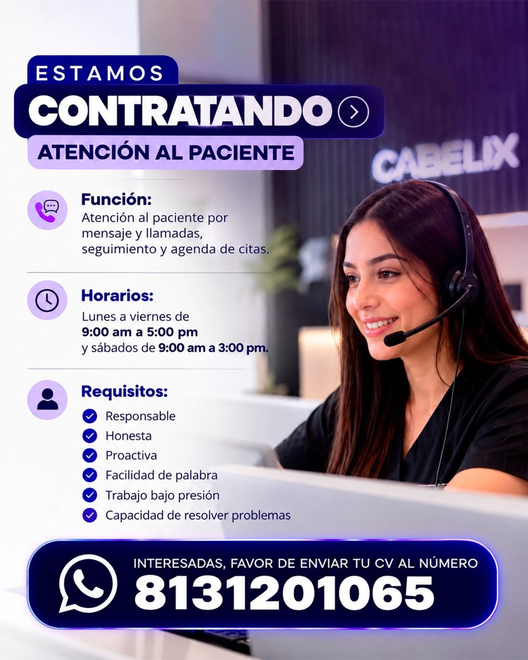 Vacante disponible