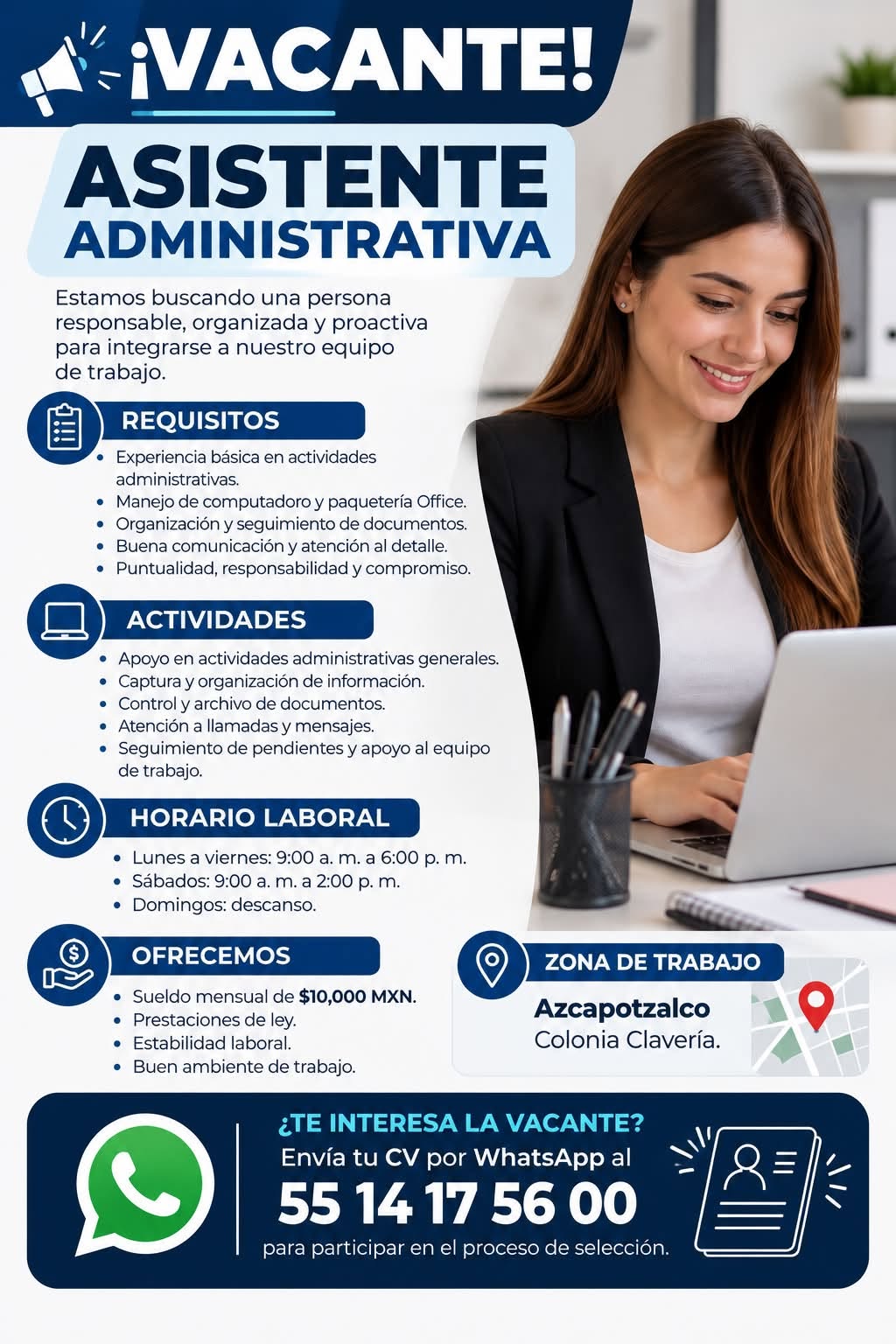 Asistente Administrativa