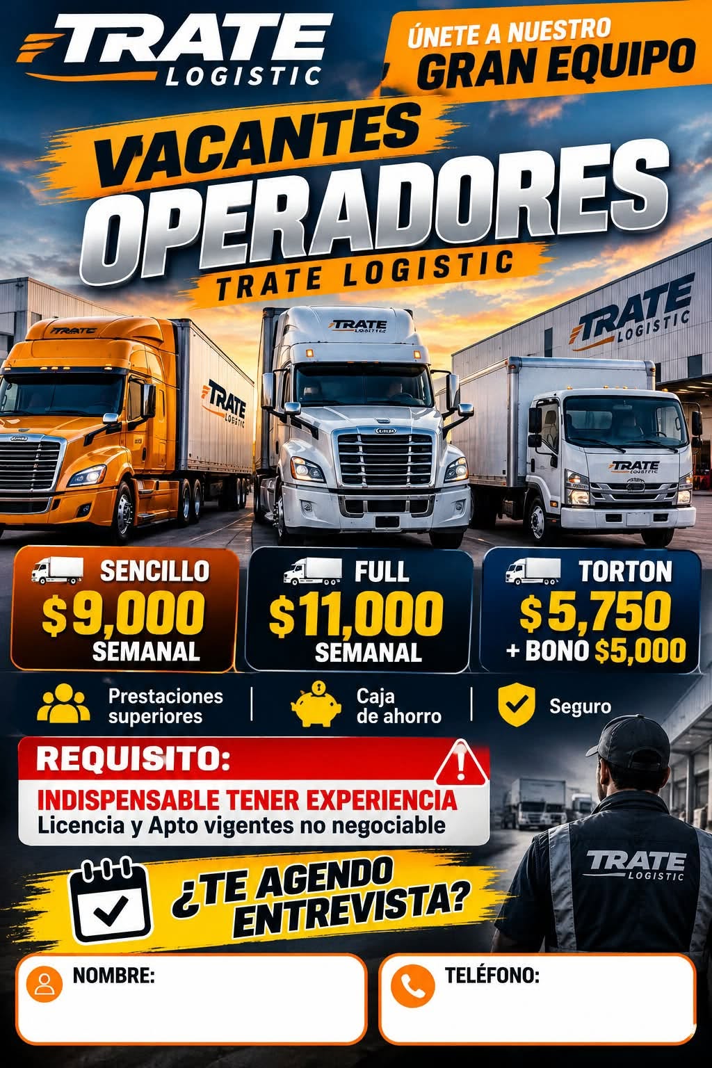 Vacante disponible