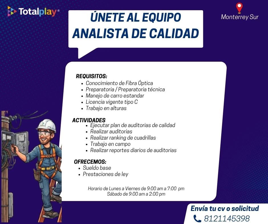 Analista de Calidad