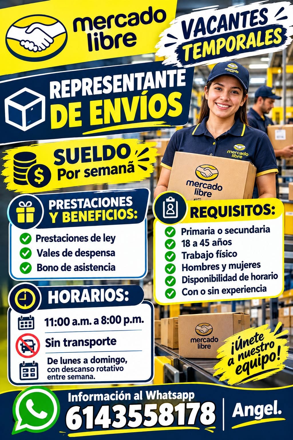 Vacante disponible