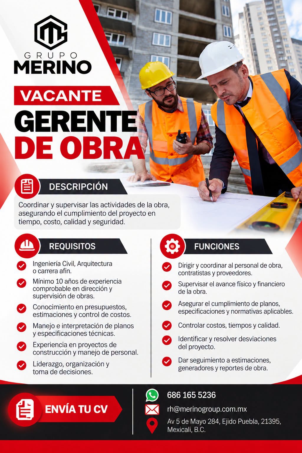 Gerente de Obra
