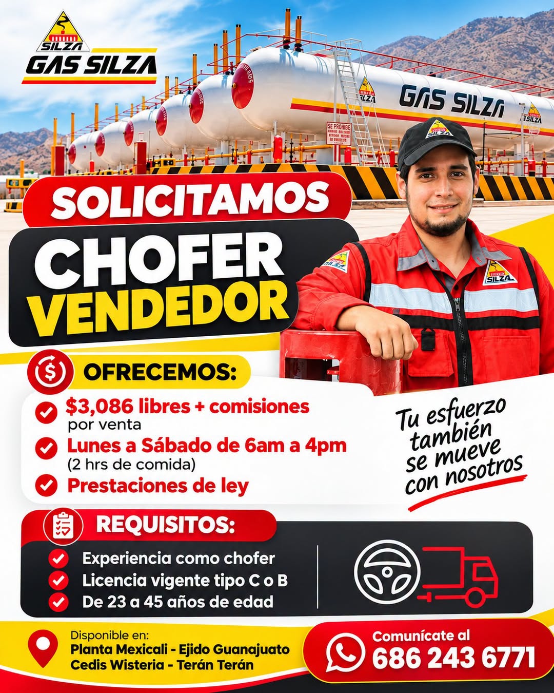 Vacante disponible