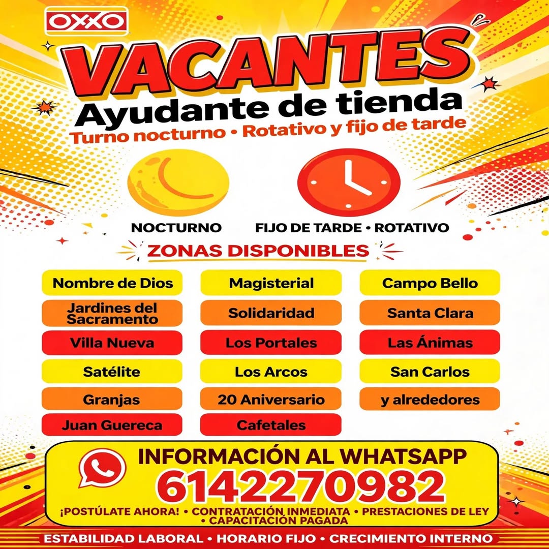 Vacante disponible