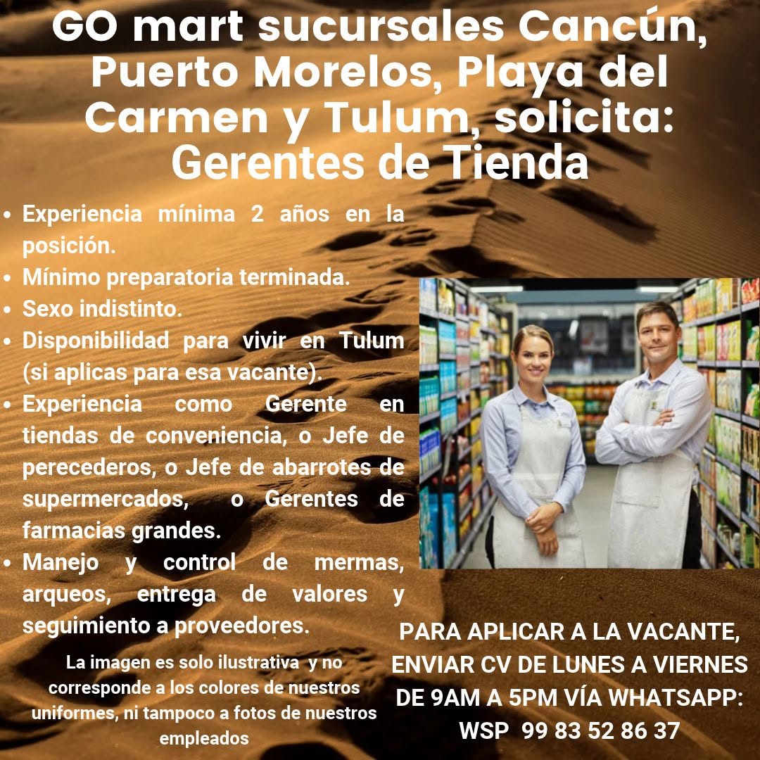 Gerente de Tienda