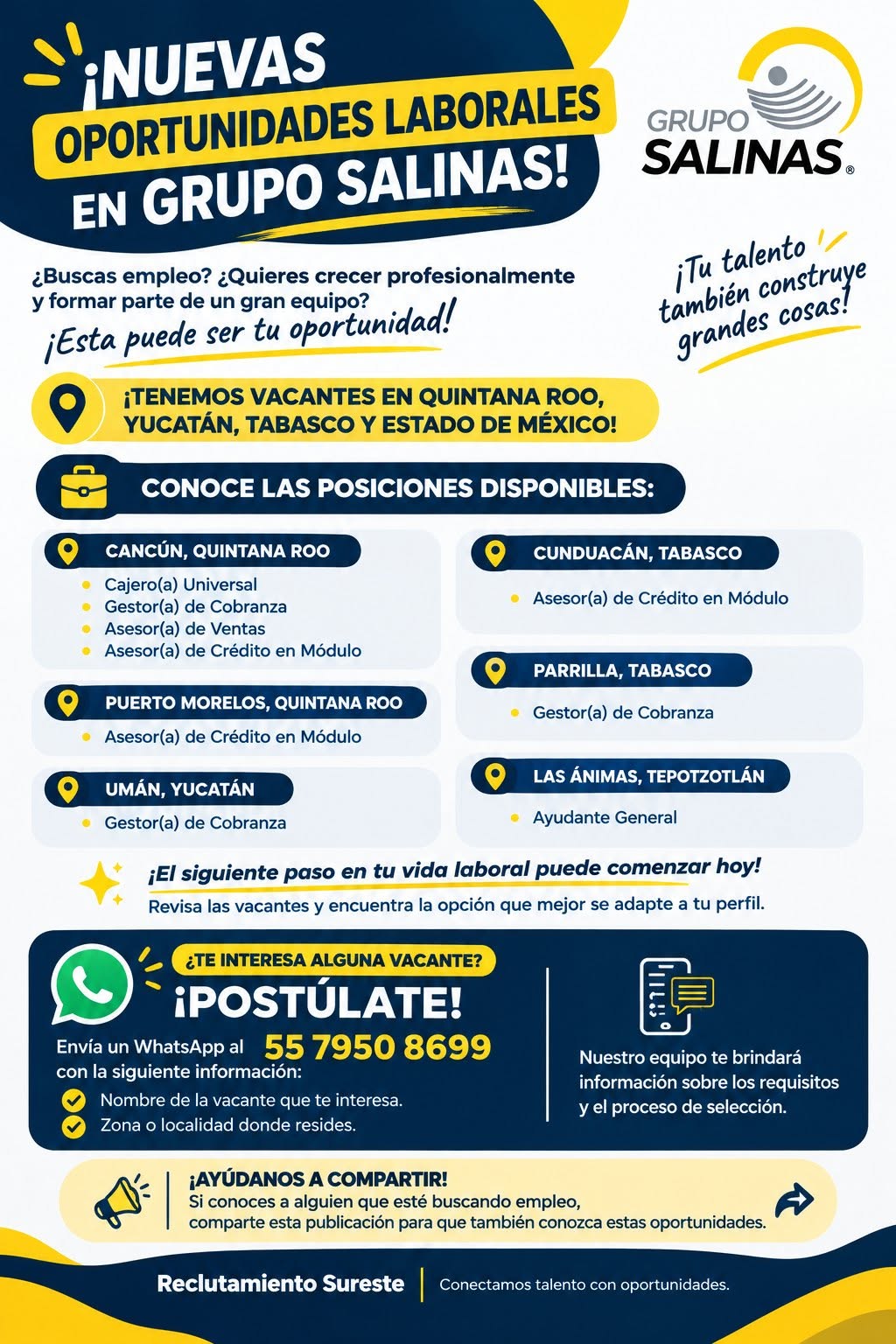 Vacante disponible