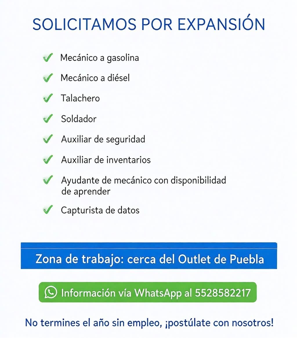 Vacante disponible