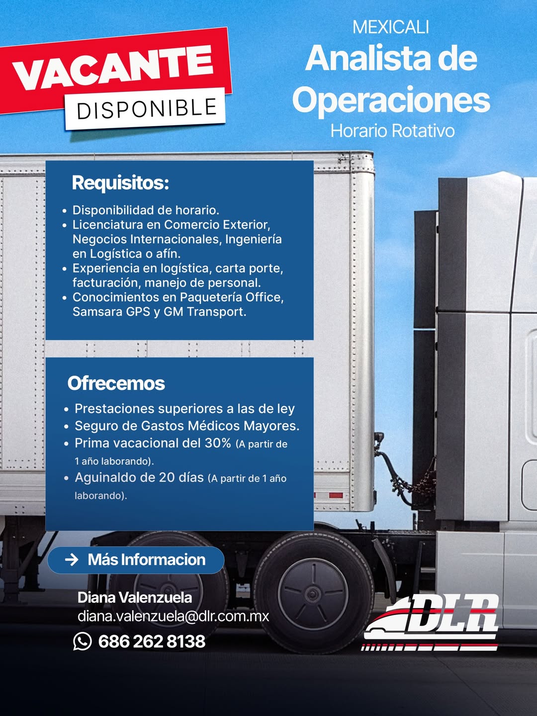 Analista de Operaciones
