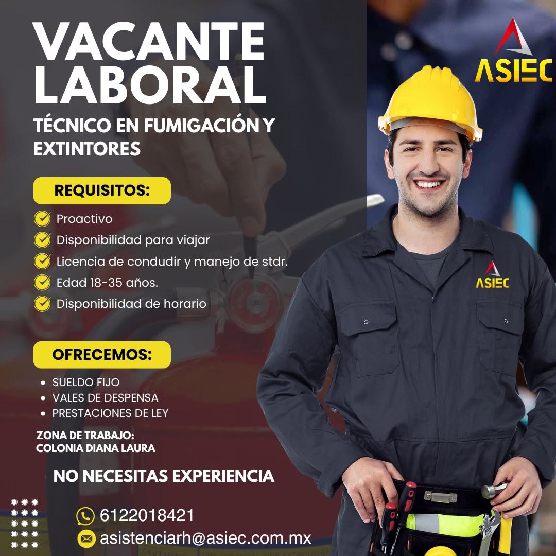 Vacante disponible