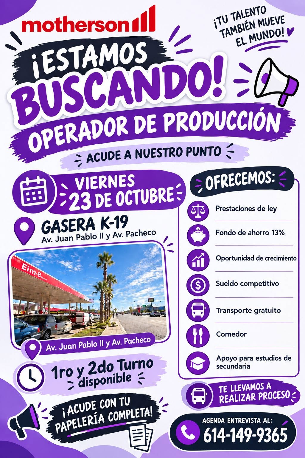 Vacante disponible