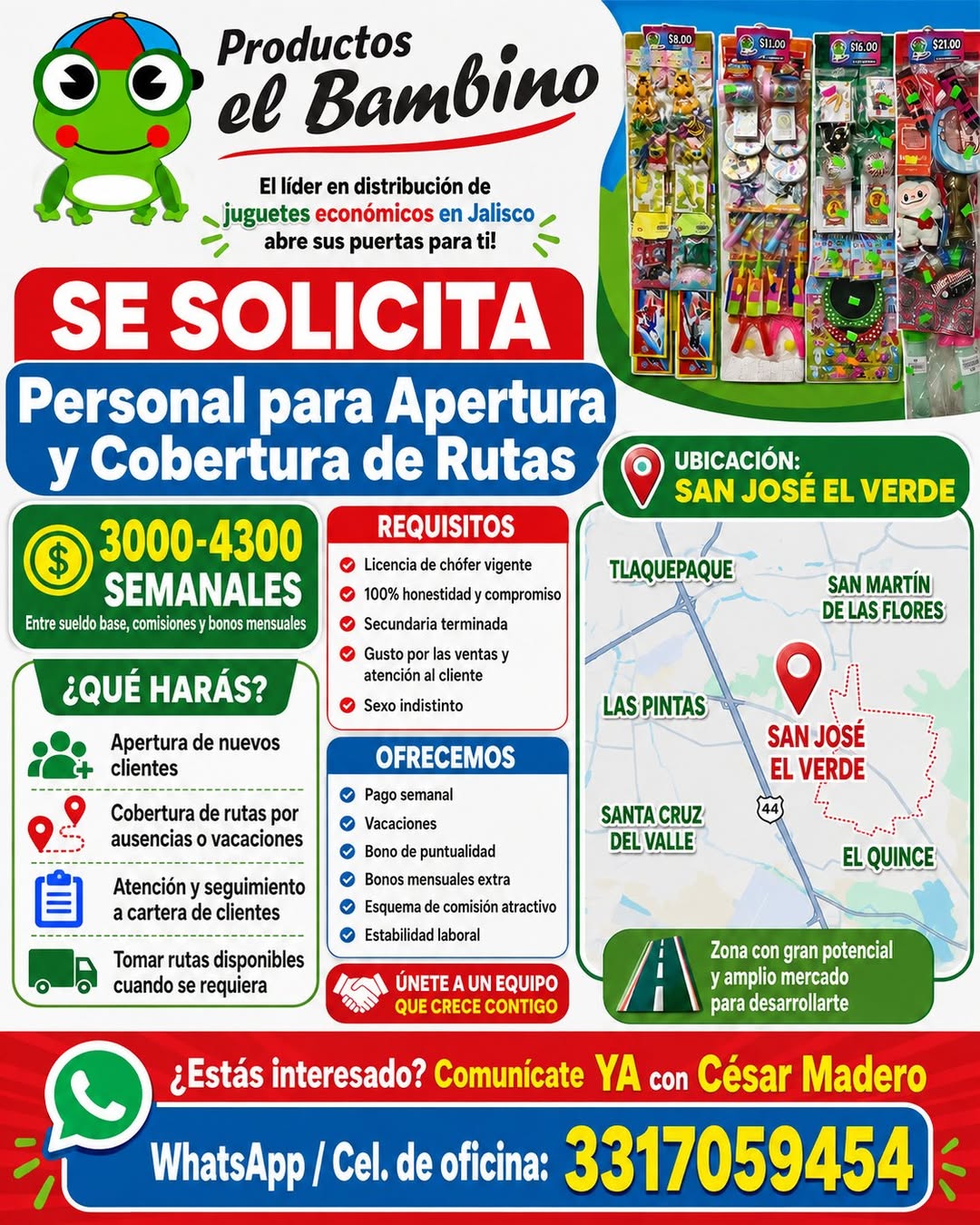 Apertura y Cobertura de Rutas