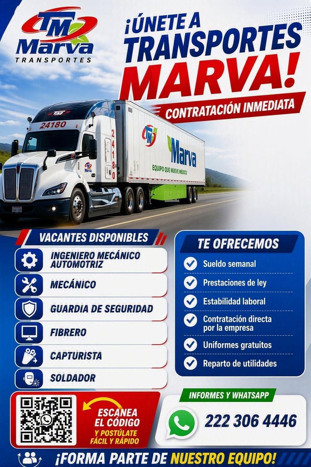 Vacante disponible