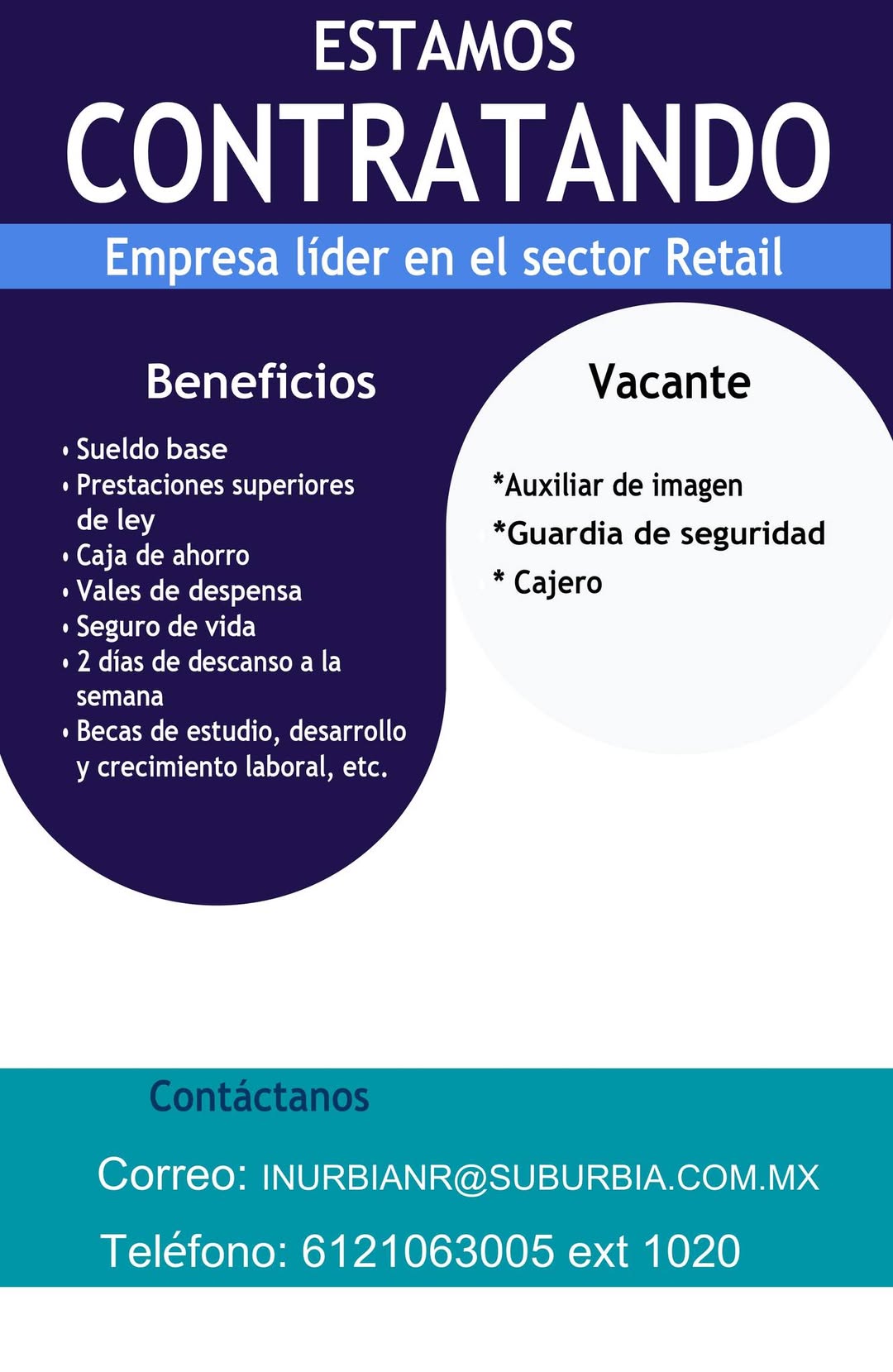 Vacante disponible
