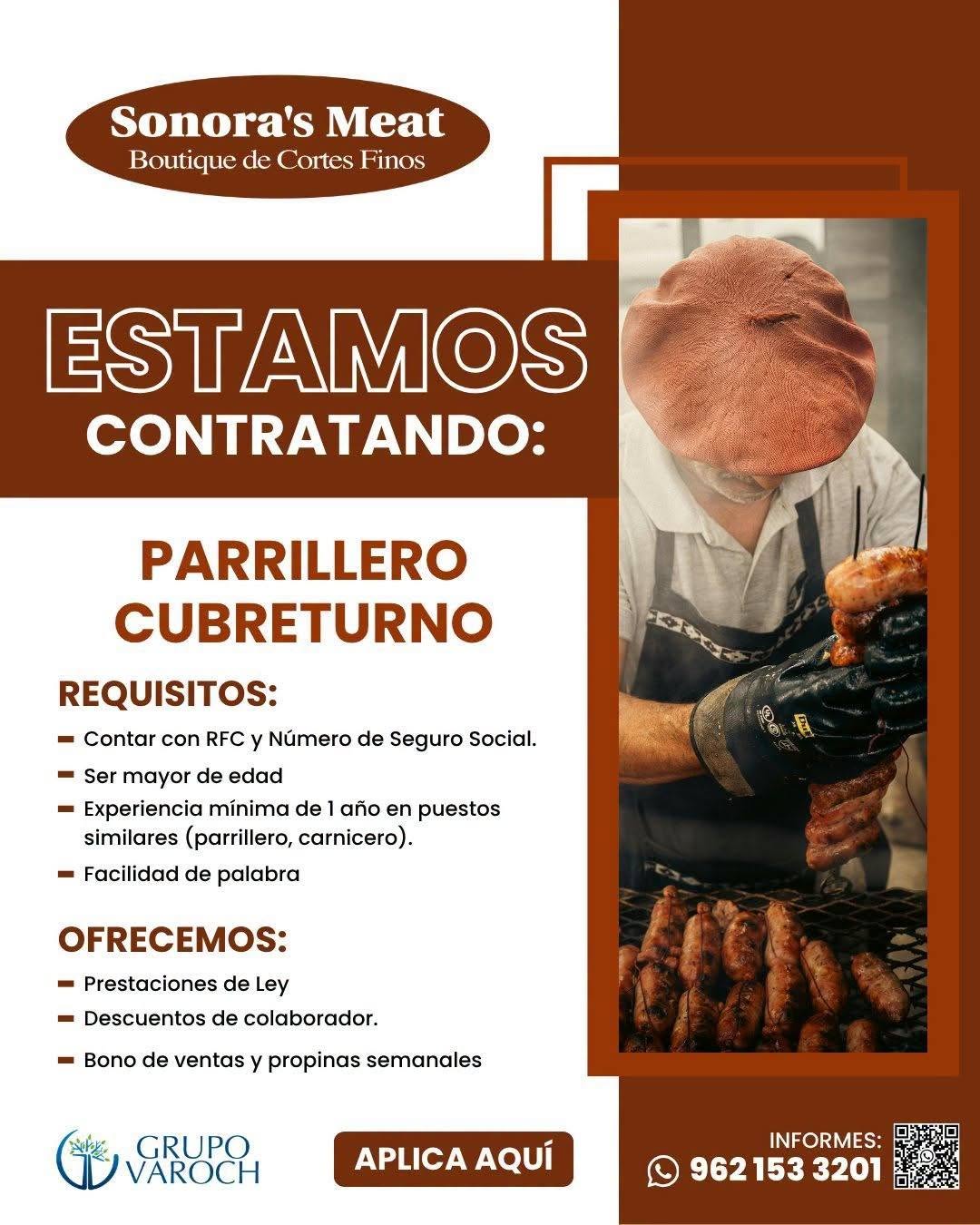 Parrillero Cubreturno