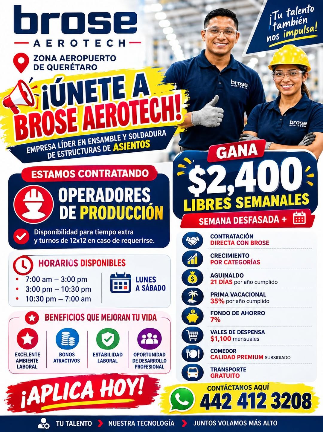 Vacante disponible
