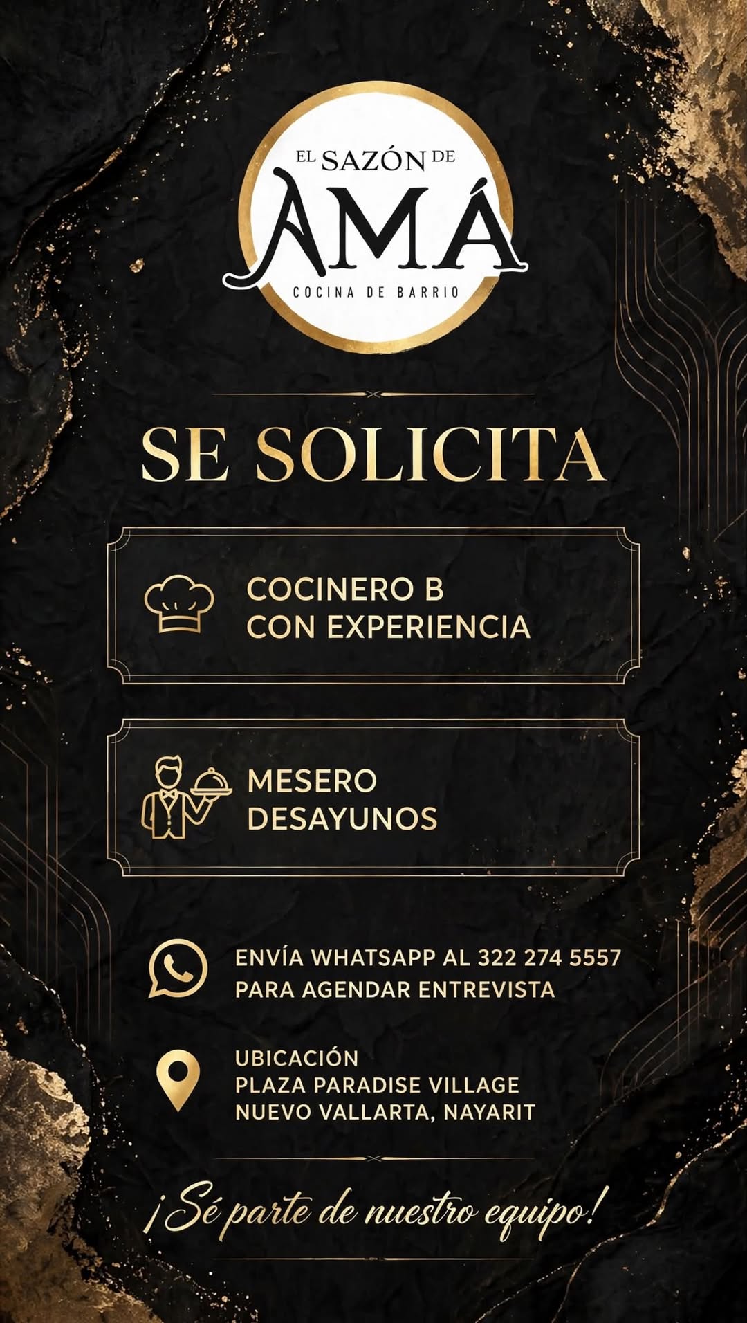 Vacante disponible