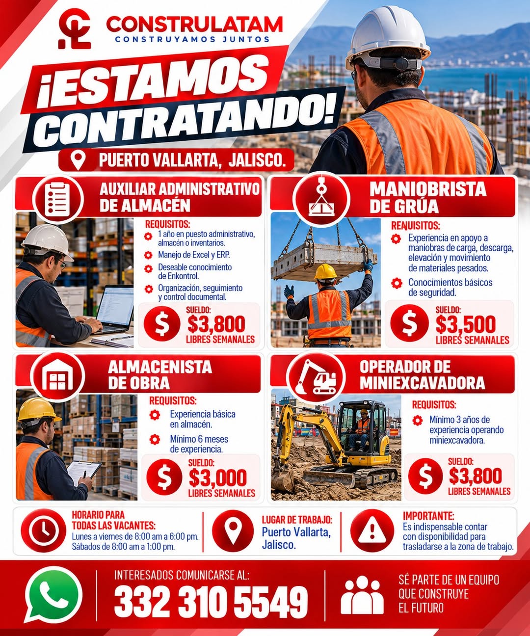 Vacante disponible