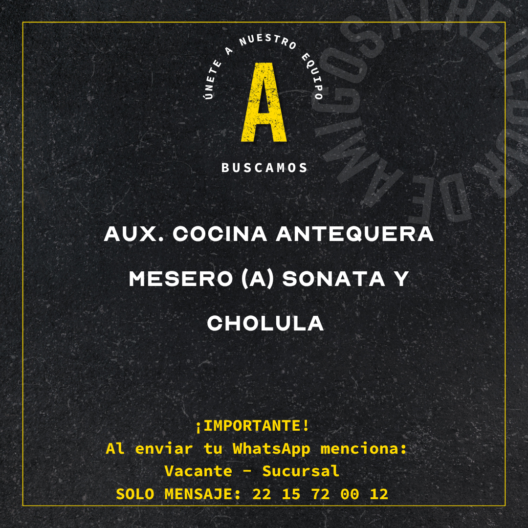 Auxiliar de Cocina