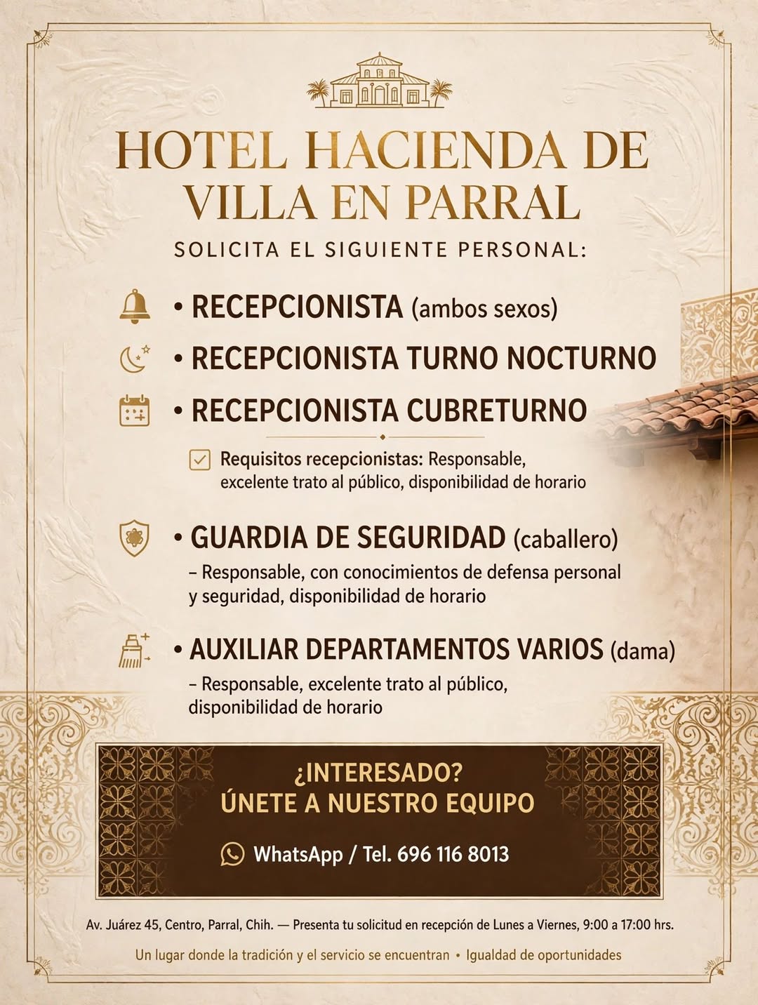 Recepcionista