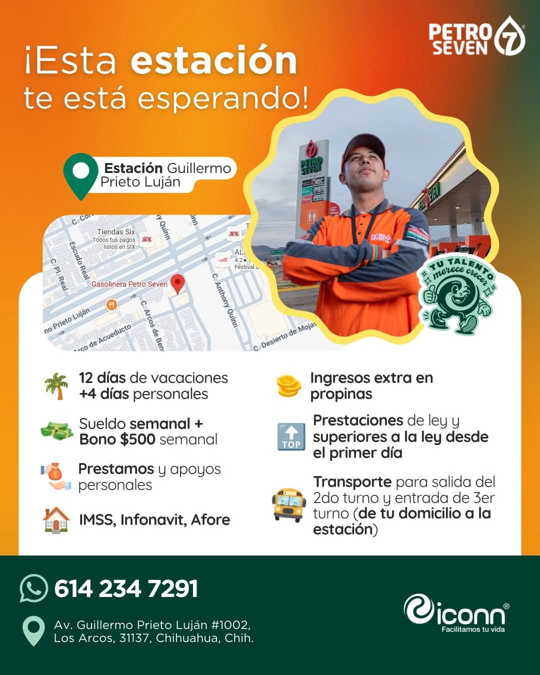 Vacante disponible