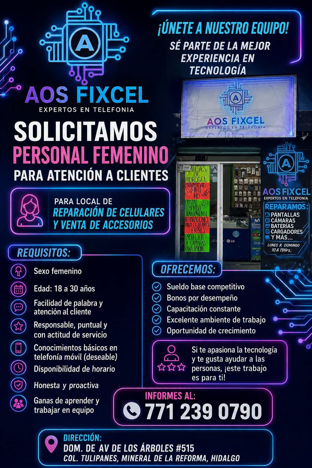 Vacante disponible