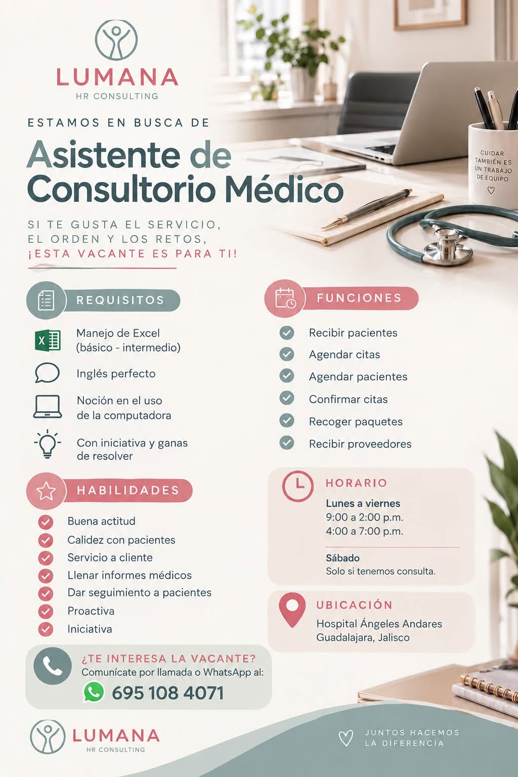 Vacante disponible