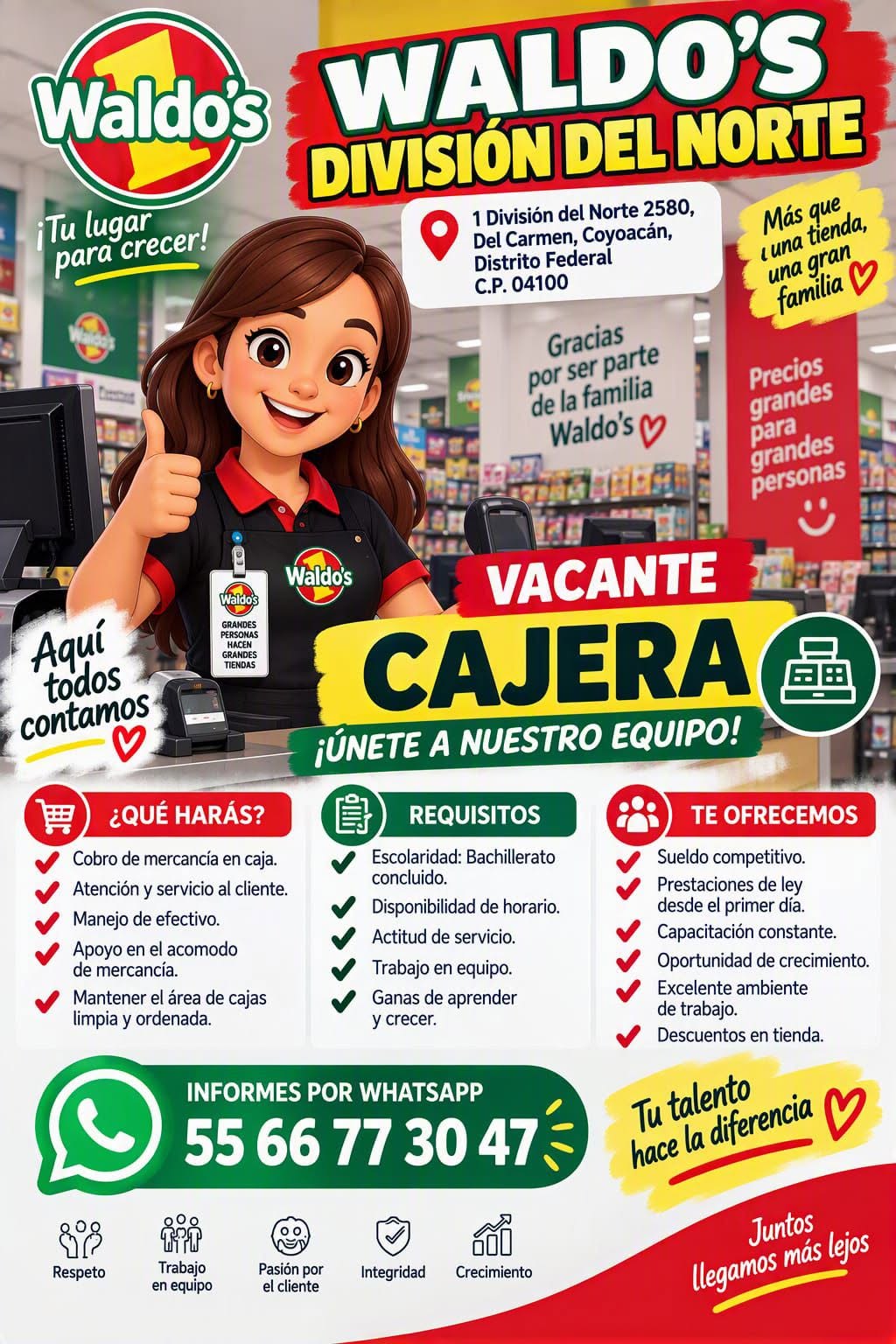 Vacante disponible