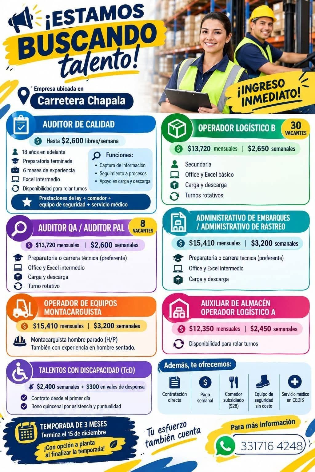 Operador Logístico A