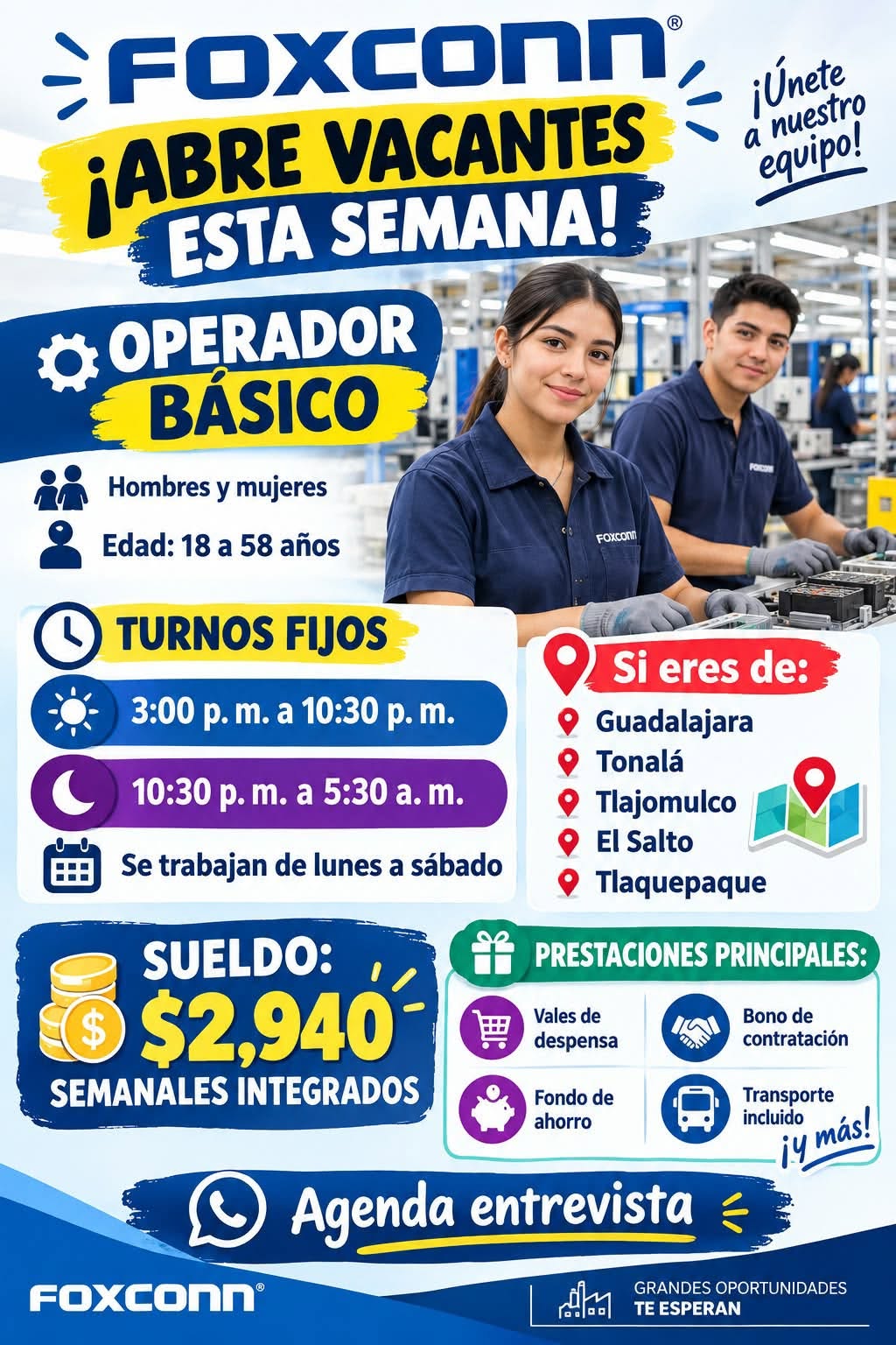 Vacante disponible